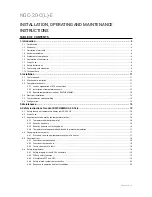 Preview for 3 page of Raychem vNent NGC-20-C-E Installation, Operating And Maintenance Instructions