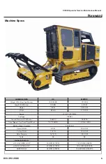 Предварительный просмотр 5 страницы Rayco C120R Operator, Service & Parts Manual