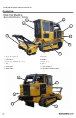 Предварительный просмотр 22 страницы Rayco C120R Operator, Service & Parts Manual