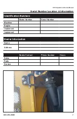 Preview for 7 page of Rayco C275 Operator, Service, Maintenance Manual