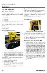 Предварительный просмотр 24 страницы Rayco C275 Operator, Service, Maintenance Manual