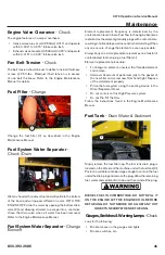 Preview for 45 page of Rayco C275 Operator, Service, Maintenance Manual