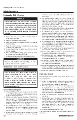 Preview for 48 page of Rayco C275 Operator, Service, Maintenance Manual