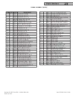 Preview for 29 page of Rayco RG1645S Parts Manual