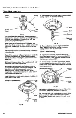 Предварительный просмотр 52 страницы Rayco RG25HD Operator, Service, Maintenance, Parts Manual