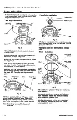 Предварительный просмотр 54 страницы Rayco RG25HD Operator, Service, Maintenance, Parts Manual