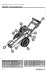 Предварительный просмотр 58 страницы Rayco RG25HD Operator, Service, Maintenance, Parts Manual