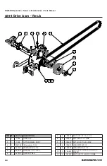 Предварительный просмотр 60 страницы Rayco RG25HD Operator, Service, Maintenance, Parts Manual