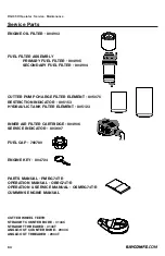 Предварительный просмотр 64 страницы Rayco RG74T-R Operator, Service, Maintenance Manual