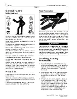 Preview for 8 page of Rayco SUPER CUTTER RG 1672 DXH DIESEL Operation Maintenance & Parts Manual