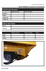 Preview for 7 page of Rayco T415 Operation, Service And Maintenance Instructions