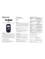 Raycom WPM User Manual предпросмотр