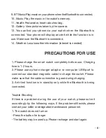 Preview for 7 page of Raycon RSW600 User Manual