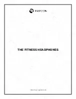 Preview for 1 page of Raycon The Fitness Speaker Manual