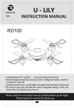 Preview for 1 page of Raycon U-LILY RD100 Instruction Manual