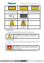 Preview for 6 page of Raycus RFL-C1500H User Manual