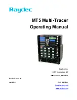 Raydec MT5 Operating Manual предпросмотр