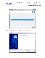 Preview for 44 page of Raydon RA-530 Series User Manual