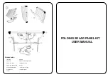 Raygleam FOLDING SOLAR PANEL KIT User Manual preview