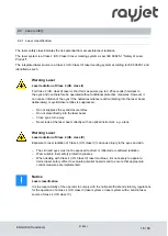 Preview for 16 page of Rayjet R400 Operating Manual