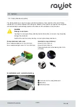 Preview for 58 page of Rayjet R400 Operating Manual