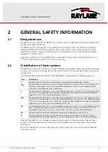 Preview for 8 page of RAYLASE SUPERSCAN IV-10 Manual