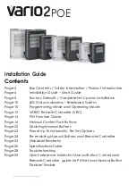 Preview for 1 page of RayLED VAR2-POE-i2-1 Installation Manual