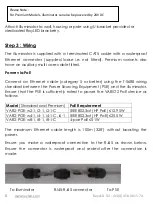 Preview for 6 page of RayLED VAR2-POE-i2-1 Installation Manual