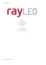 Preview for 36 page of RayLED VAR2-POE-i2-1 Installation Manual