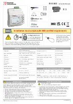 Rayleigh Instruments RI-D340 Instruction Manual preview