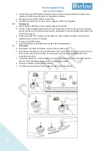 Preview for 7 page of Rayline Micro UFO Manual