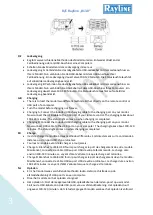 Preview for 3 page of Rayline R130 Manual