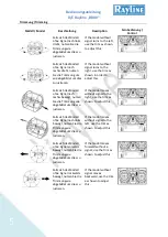 Preview for 5 page of Rayline R800 Manual