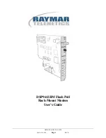 Raymar DSP9612RM User Manual preview