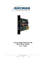 Raymar Myriad MD9612FP User Manual preview