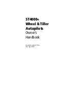 Предварительный просмотр 2 страницы Raymarine autopilot ST4000+ Owner'S Handbook Manual