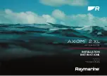 Raymarine AXIOM 2 XL Installation Instructions Manual preview