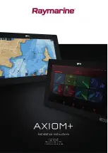 Raymarine AXIOM+ Series Installation Instructions Manual preview