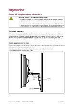 Preview for 85 page of Raymarine AXIOM XL 16 Installation Instructions Manual