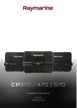 Предварительный просмотр 1 страницы Raymarine CP370 Installation Instructions Manual