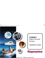 Raymarine DSM400 Installation Manual preview