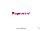 Preview for 260 page of Raymarine E-Series User Reference Handbook