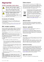 Raymarine GA200 Installation Instructions preview