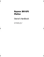 Предварительный просмотр 2 страницы Raymarine GPS Plotter Owner'S Handbook Manual