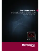 Raymarine i70 Installation & Operation Instructions preview