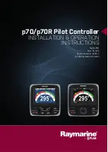 Preview for 1 page of Raymarine P70 Installation & Operation Instructions