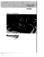 Raymarine Ray 45 User Manual preview