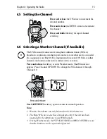 Preview for 23 page of Raymarine Ray101E Owner'S Handbook Manual