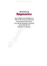 Raymarine Raytheon R21 Series Manual preview