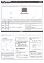 Raymarine RV-200 Installation Instructions preview